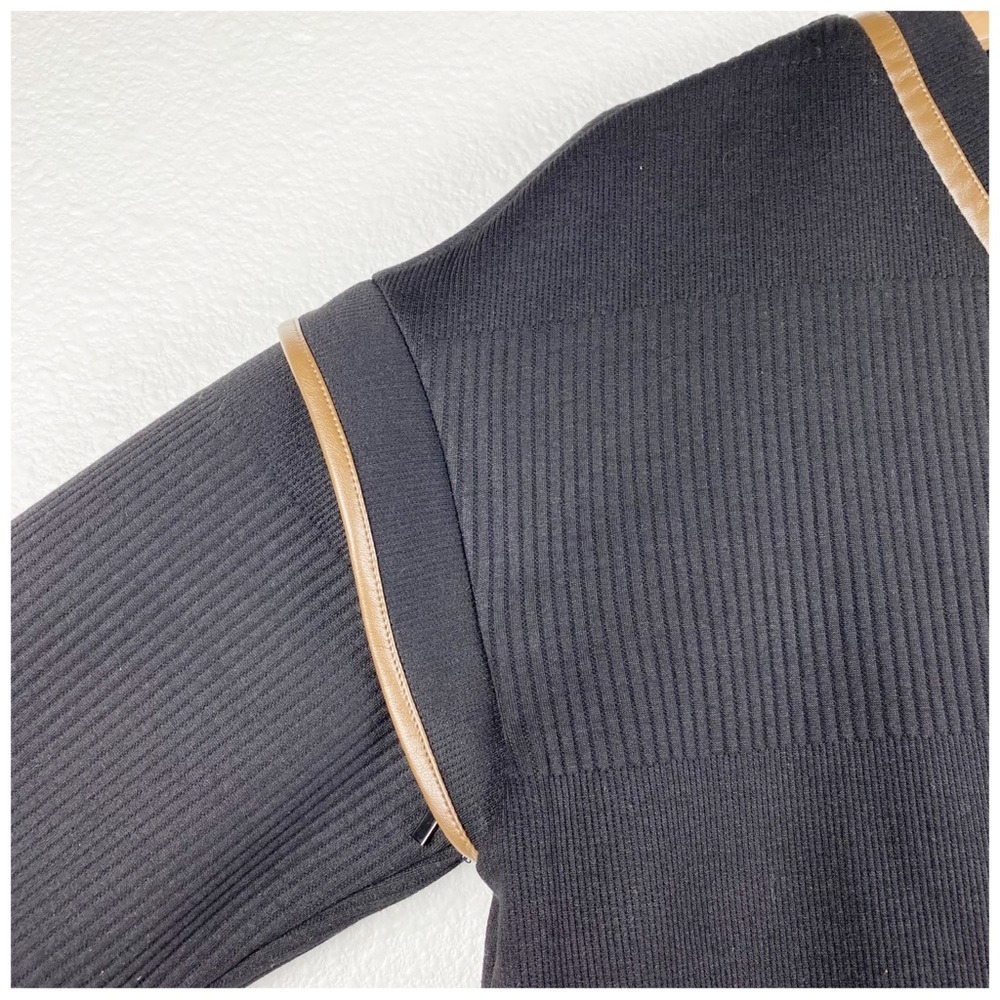 Lysse Quilted Convertible Sweatshirt In Black Size Small - Picture 10 of 13